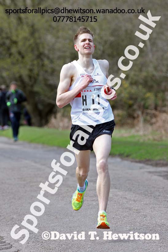 Senior mens English National 12 Stage Road Relay, 2016 English National 12 and 6 Stage Road Relays, Sutton Coldfield, Birmingham. Photo: David T. Hewitson/Sports for All Pics